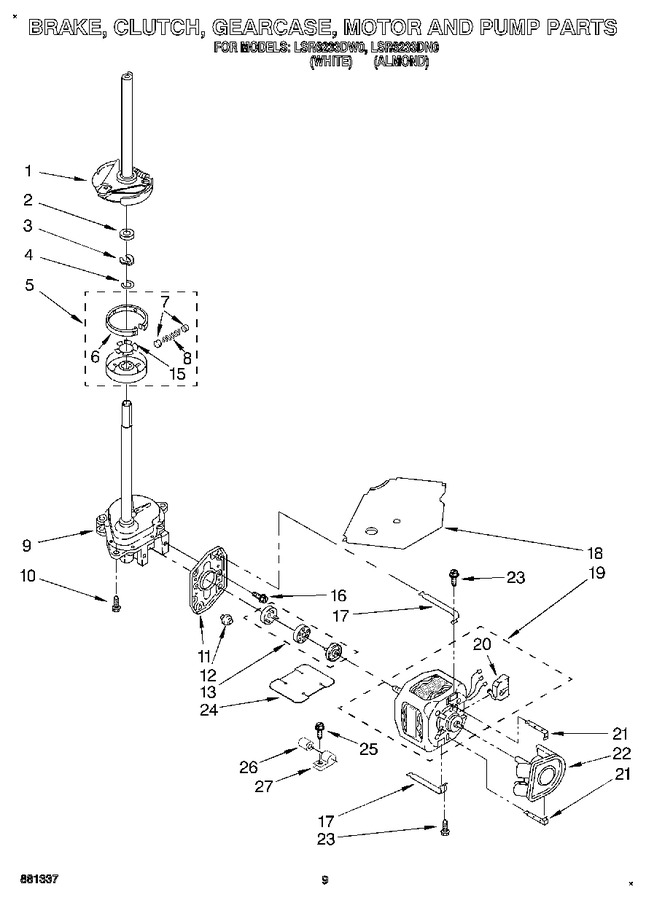 Diagram for LSR6233DW0