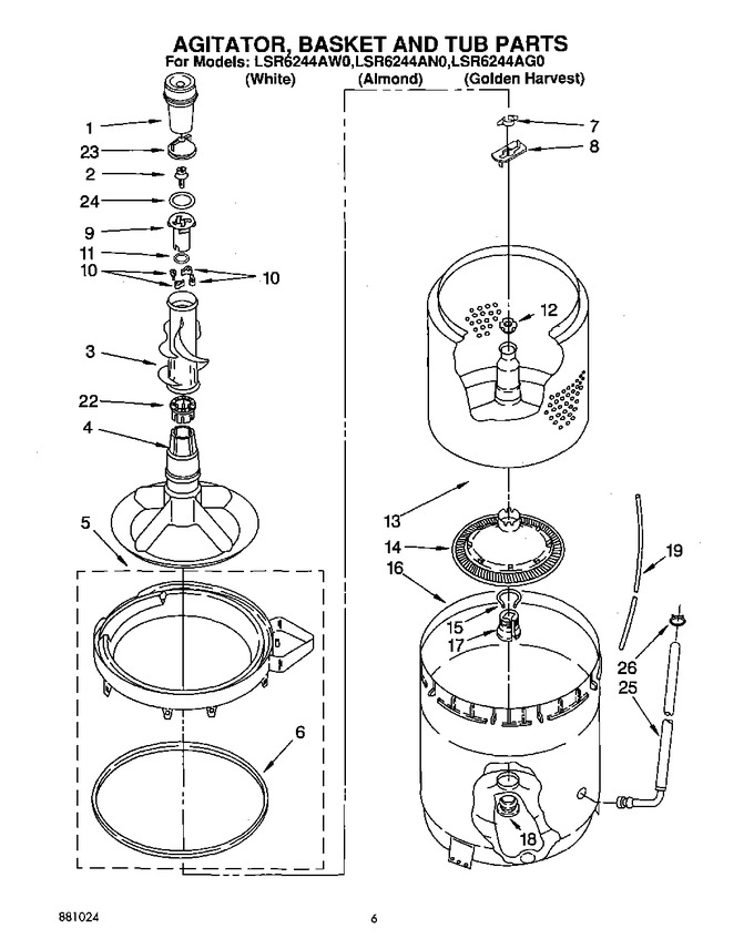 Diagram for LSR6244AG0