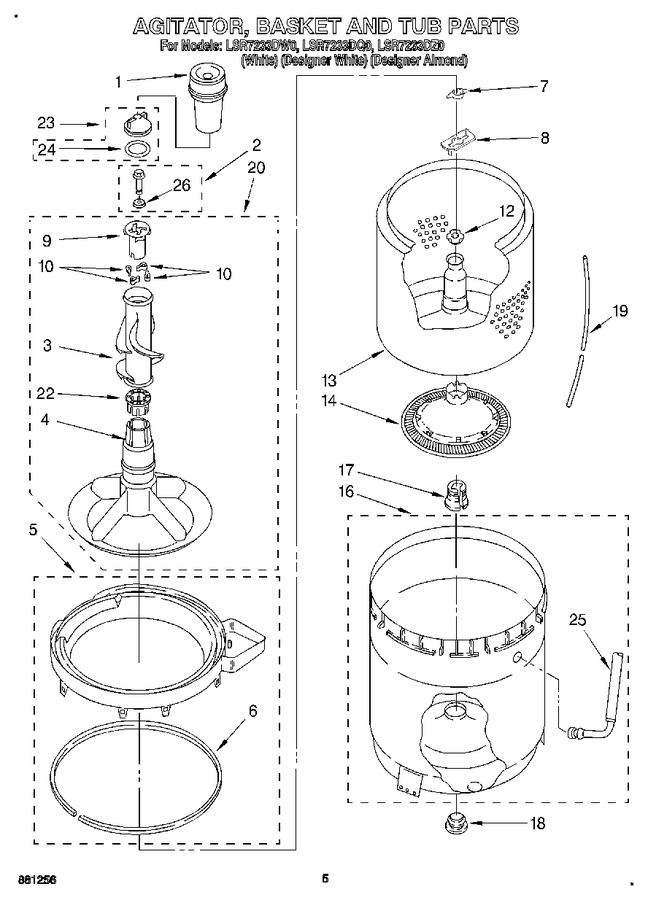 Diagram for LSR7233DW0
