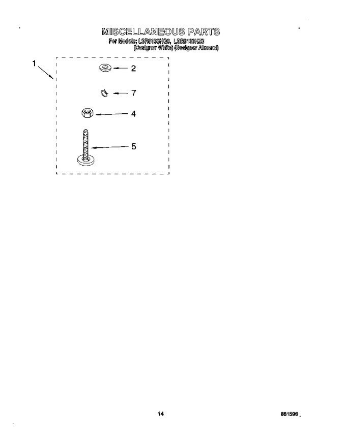 Diagram for LSR8133HZ0