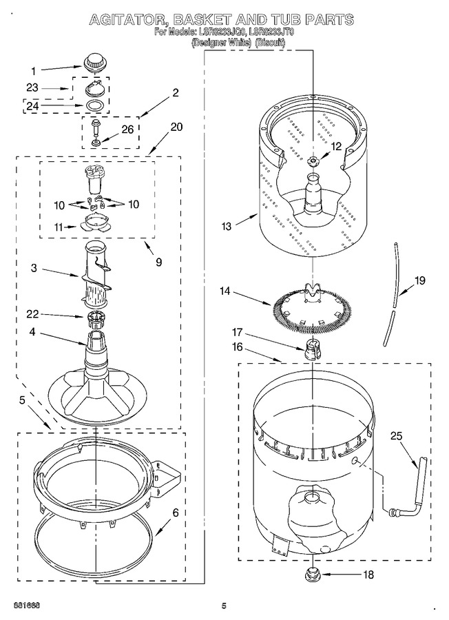 Diagram for LSR8233JT0