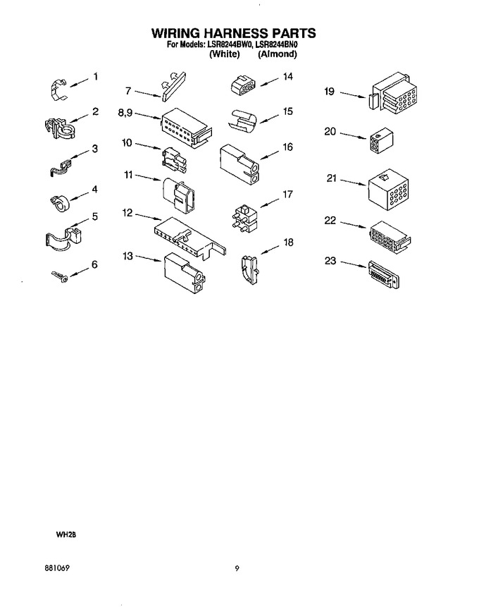 Diagram for LSR8244BW0