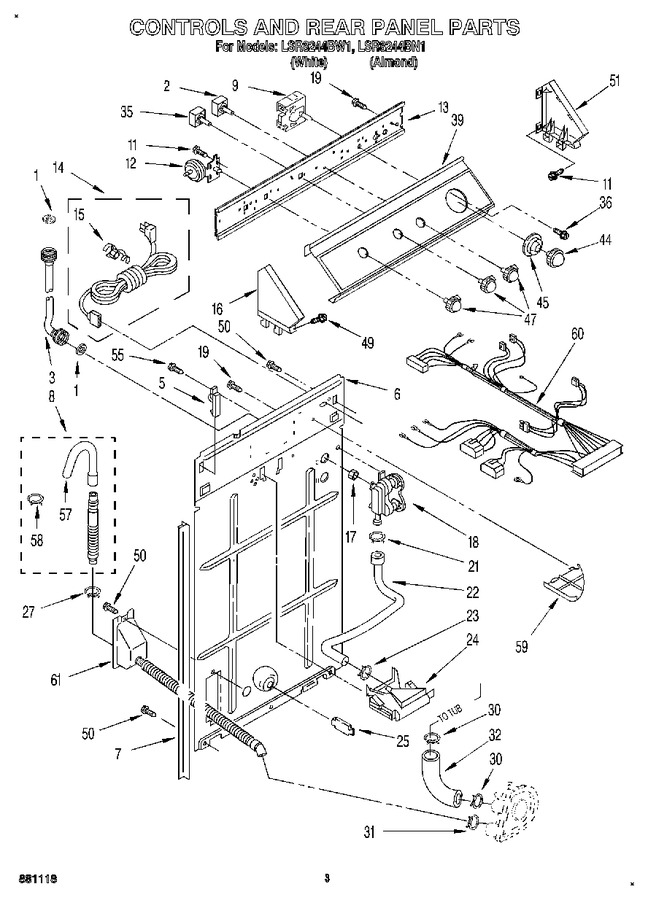 Diagram for LSR8244BW1