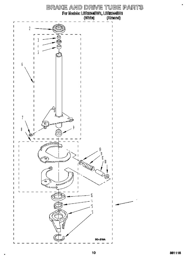 Diagram for LSR8244BW1