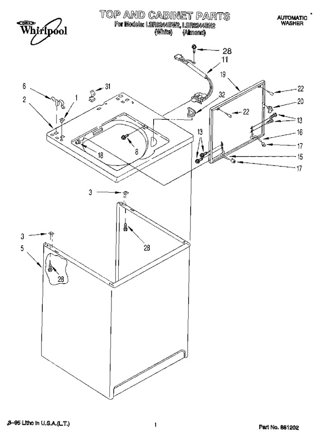 Diagram for LSR8244BW2