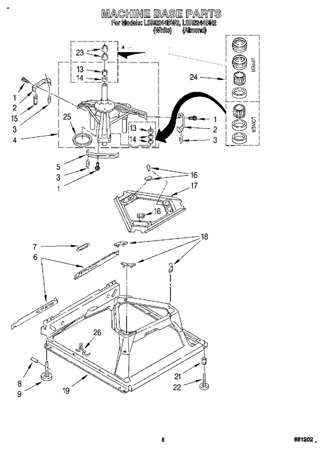 Diagram for LSR8244BN2