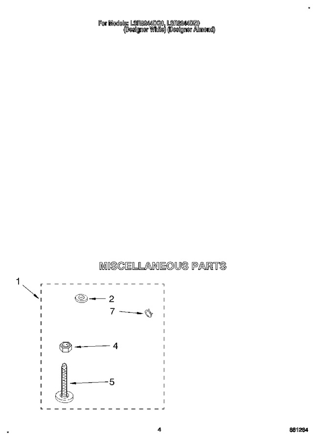Diagram for LSR8244DQ0