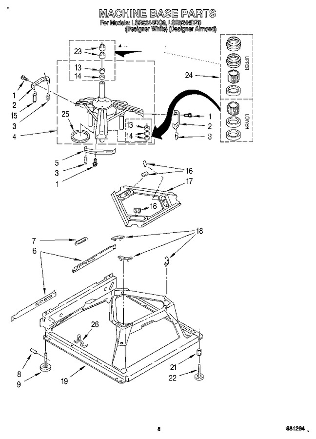 Diagram for LSR8244DQ0