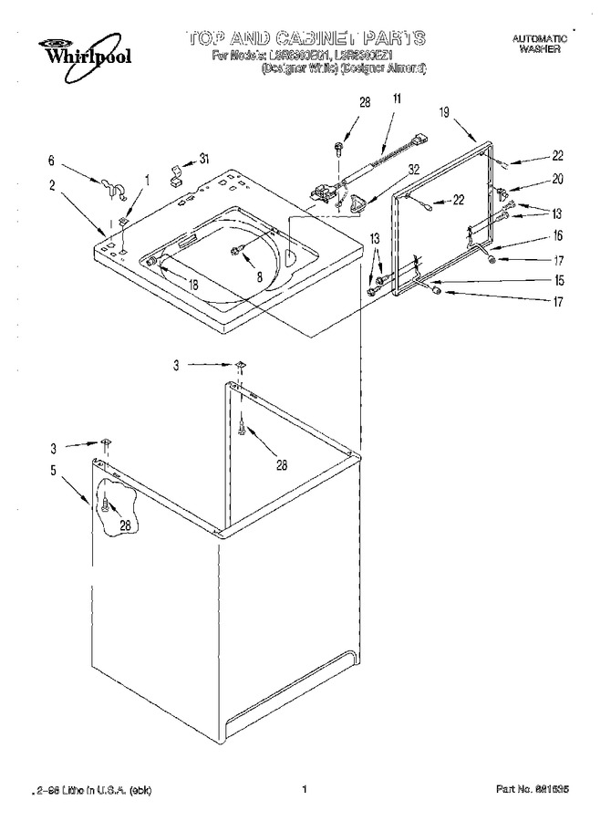 Diagram for LSR8300EZ1