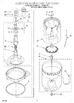 Diagram for 03 - Agitator, Basket And Tub