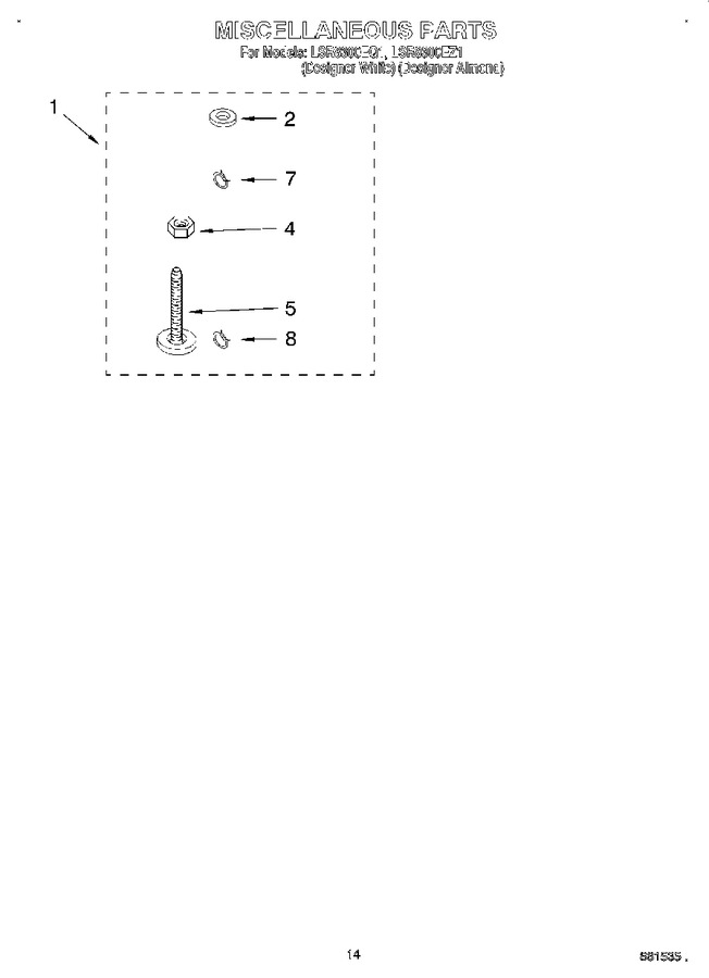 Diagram for LSR8300EZ1