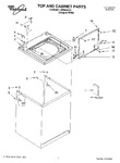 Diagram for 01 - Top And Cabinet Parts
