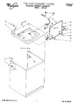 Diagram for 01 - Top And Cabinet, Lit/optional