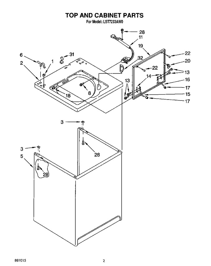 Diagram for LST7233AG0