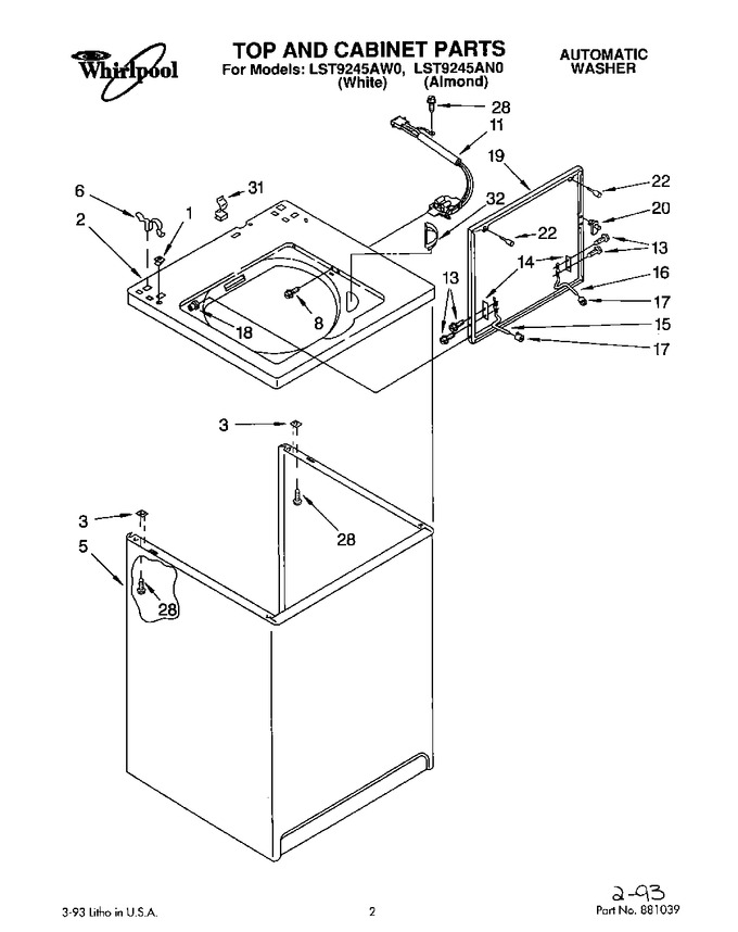 Diagram for LST9245AN0