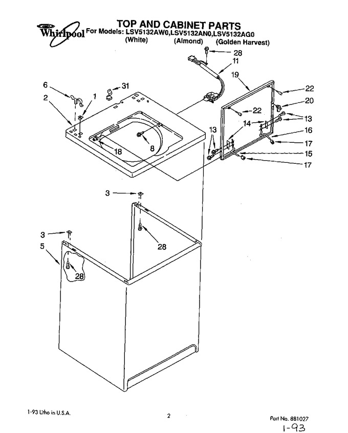 Diagram for LSV5132AW0