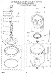 Diagram for 04 - Agitator, Basket And Tub