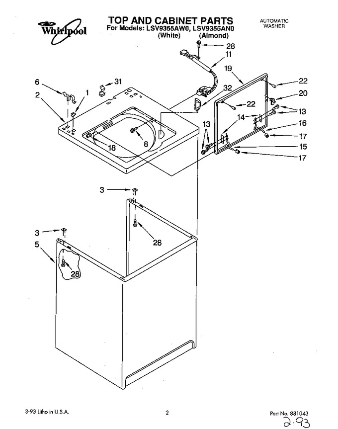 Diagram for LSV9355AN0