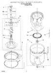 Diagram for 03 - Agitator, Basket And Tub