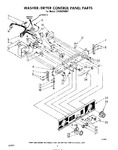 Diagram for 02 - Washer/dryer Control Panel