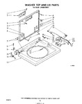 Diagram for 07 - Washer Top And Lid