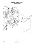 Diagram for 09 - Washer Cabinet