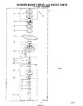 Diagram for 12 - Washer Basket Drive And Brake