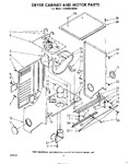 Diagram for 05 - Dryer Cabinet And Motor