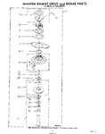 Diagram for 14 - Washer Basket Drive And Brake