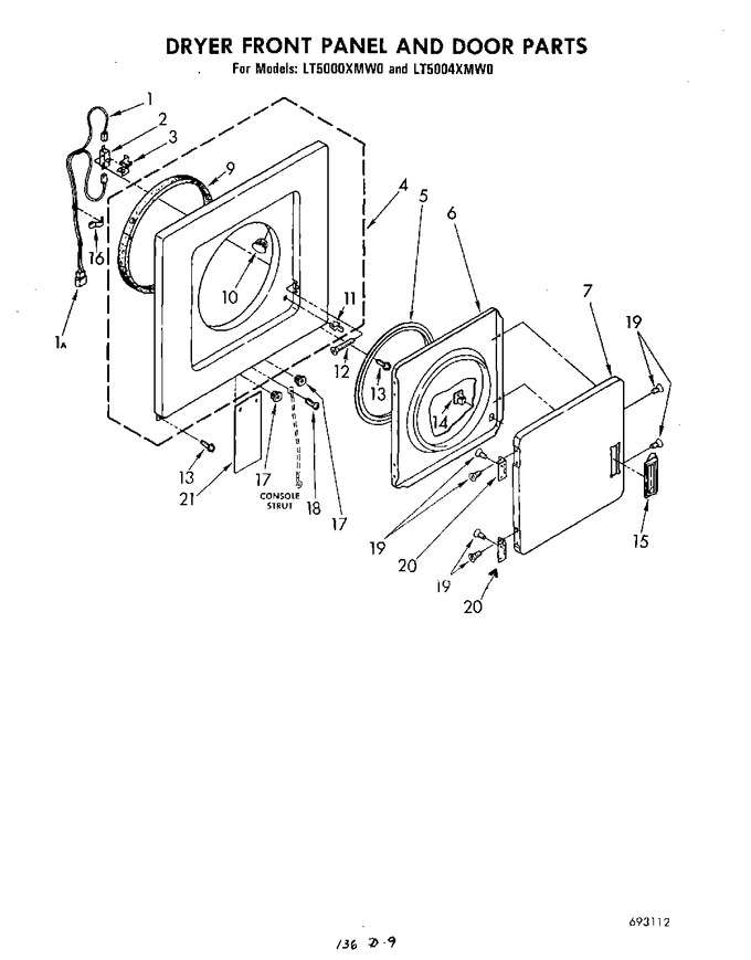 Diagram for LT5000XMW0
