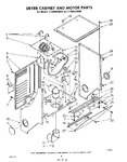 Diagram for 04 - Dryer Cabinet And Motor