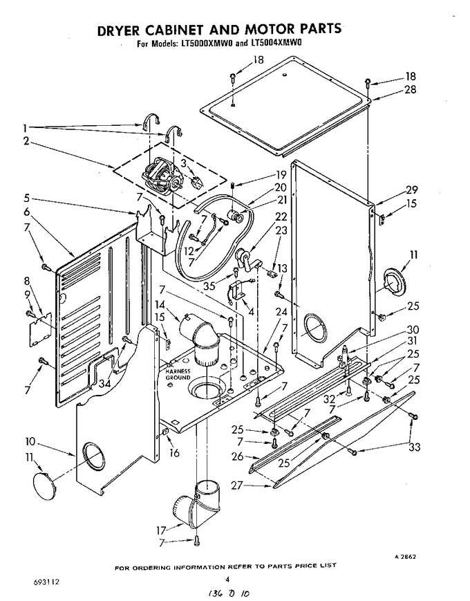 Diagram for LT5000XMW0