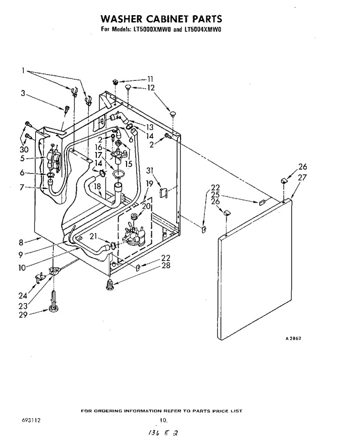 Diagram for LT5000XMW0