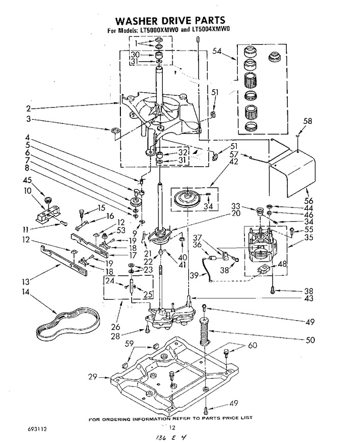 Diagram for LT5000XMW0