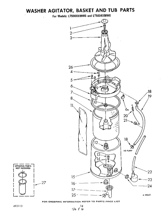 Diagram for LT5000XMW0