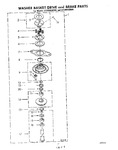 Diagram for 14 - Washer Basket Drive And Brake