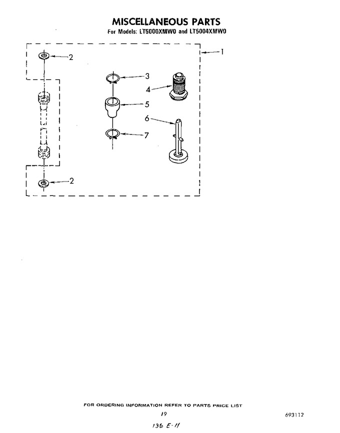 Diagram for LT5000XMW0