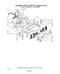 Diagram for 02 - Washer/dryer Control Panel