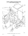 Diagram for 04 - Dryer Cabinet And Motor