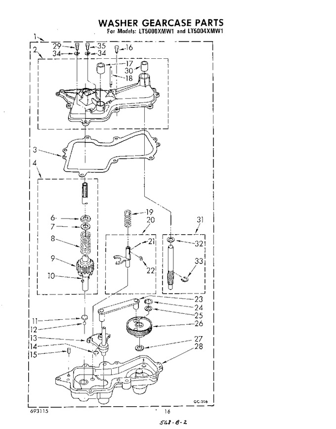 Diagram for LT5000XMW1
