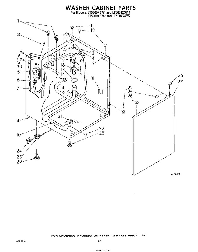 Diagram for LT5004XSW2