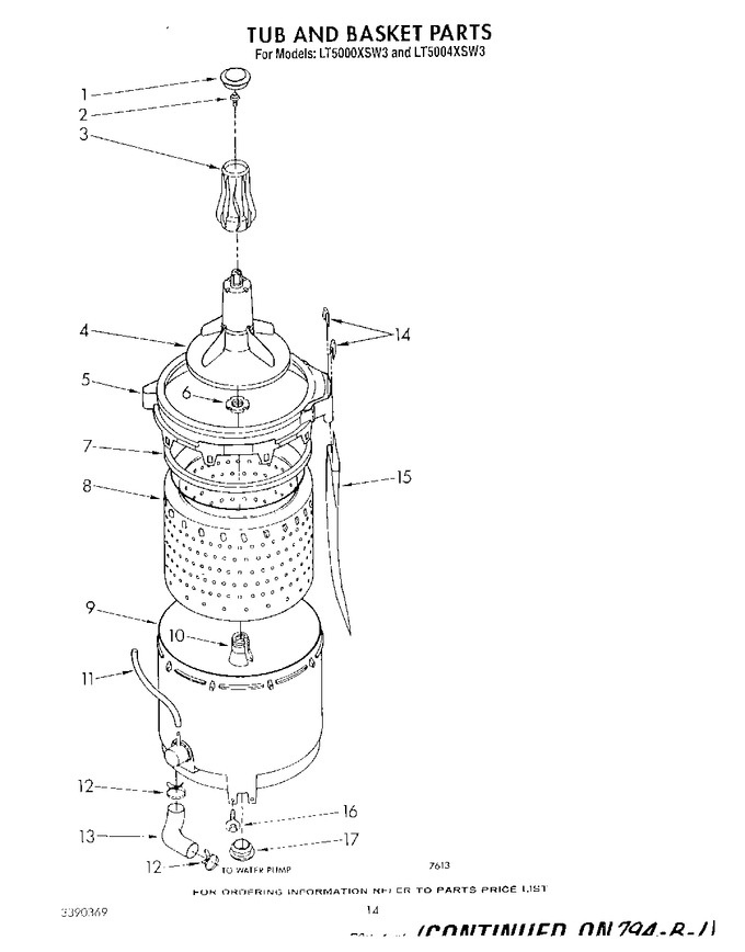 Diagram for LT5000XSW3