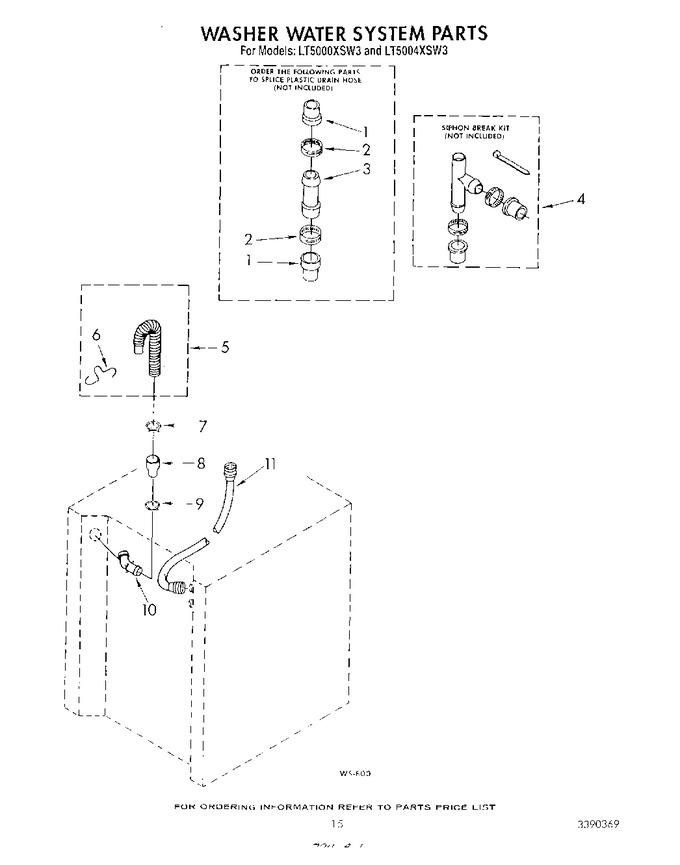 Diagram for LT5000XSW3