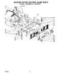 Diagram for 02 - Washer/dryer Control Panel