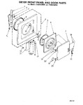 Diagram for 03 - Dryer Front Panel And Door