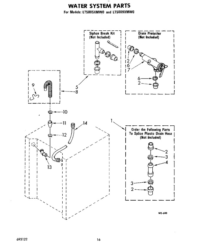 Diagram for LT5005XMW0