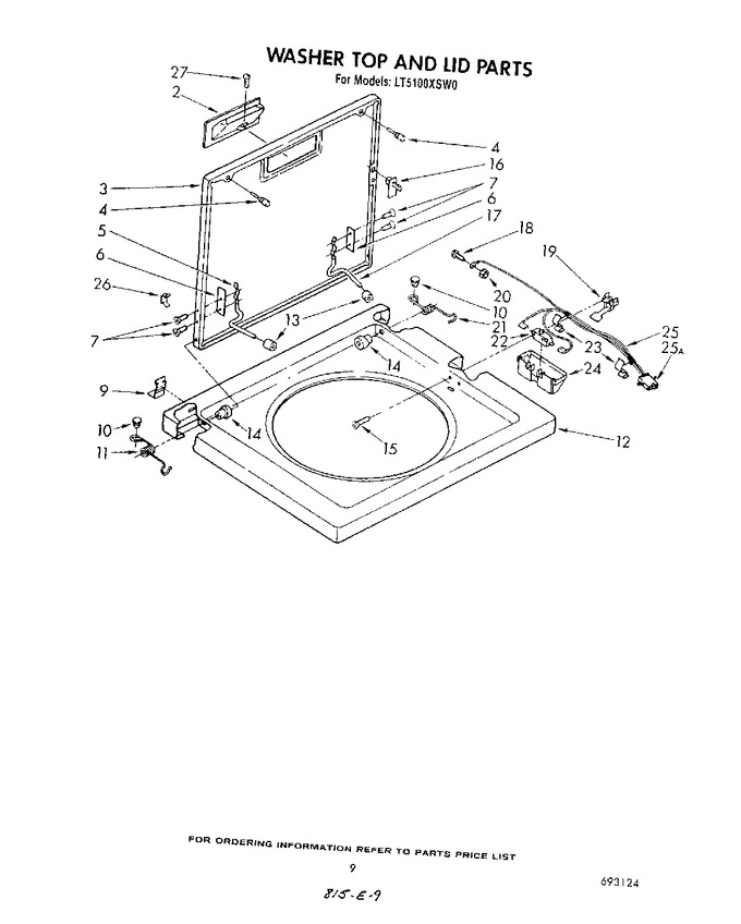 Diagram for LT5100XSW0