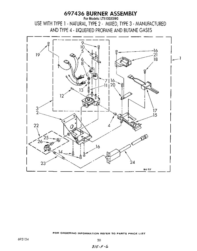 Diagram for LT5100XSW0