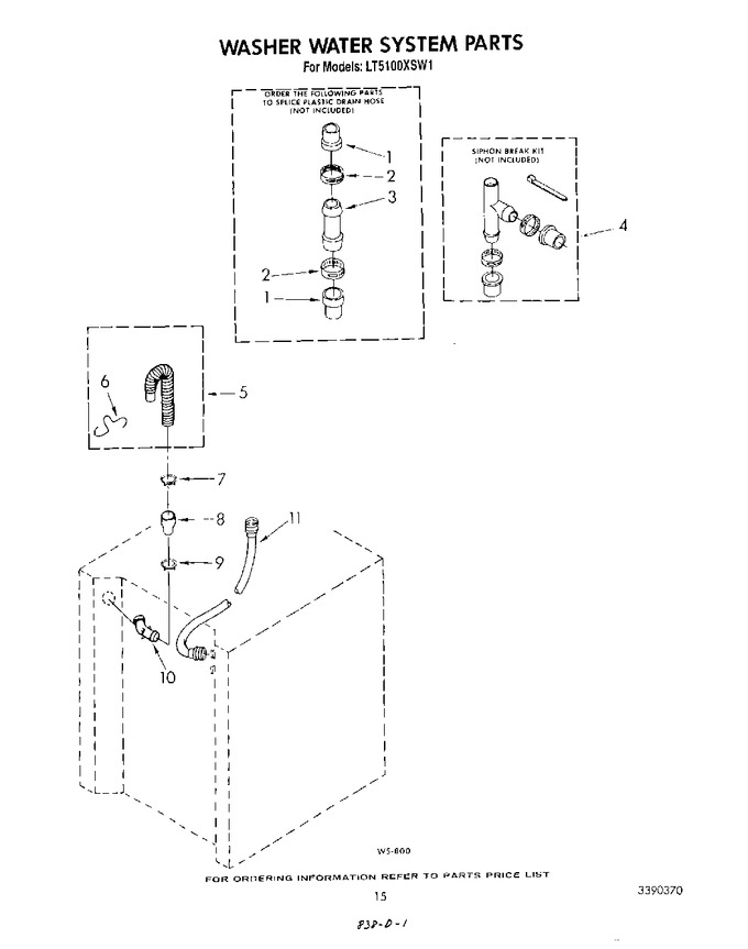 Diagram for LT5100XSW1