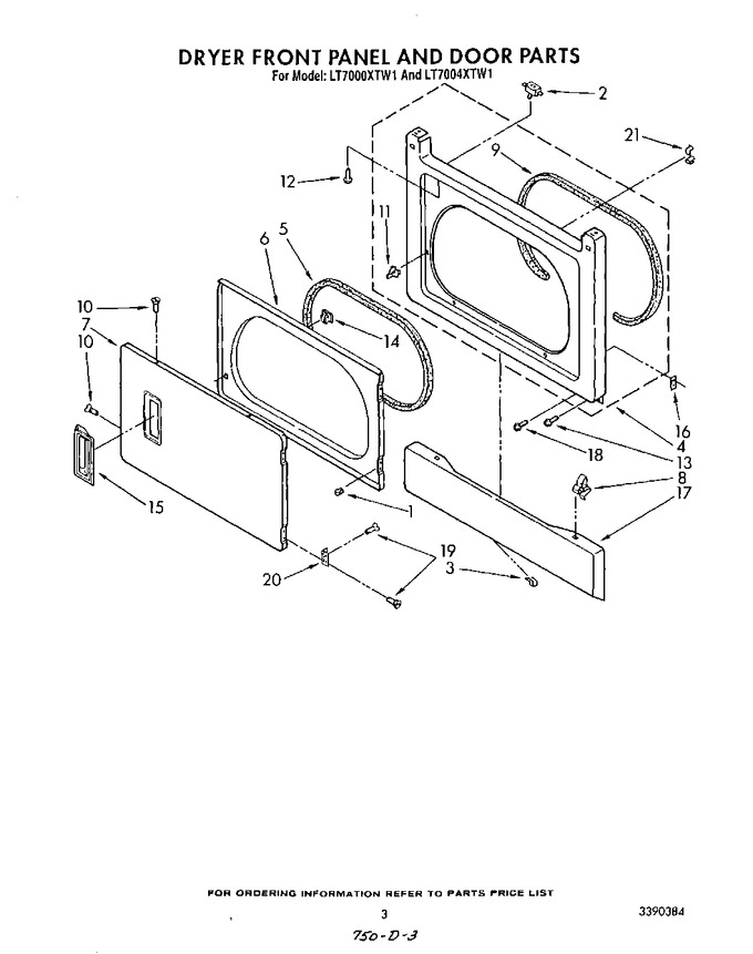 Diagram for LT7000XTG1